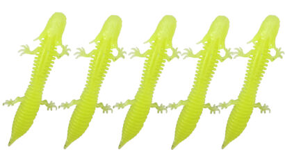 Savage Gear Ned Salamander 7.5cm 3g Floating Clear Chartreuse 5szt.