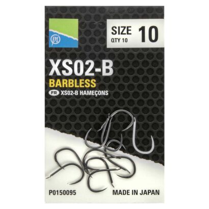 Haczyki Preston XS02-B Hooks - 8