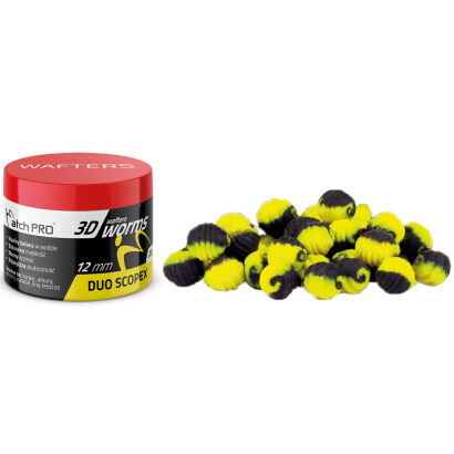 Wafters MatchPro 3D Worms Duo Scopex 12mm 20g