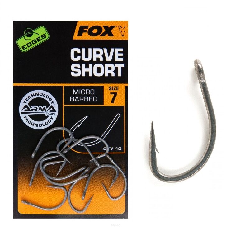 Haczyki FOX Arma Point Curve Short - roz. 5 CHK208