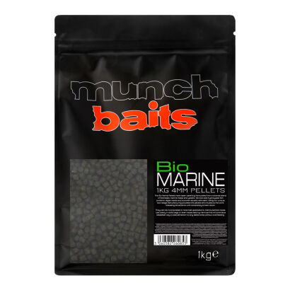 Pellet zanętowy Munch Baits 4mm - Bio Marine  1kg