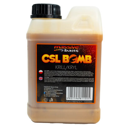 Liquid Massive Baits CSL Boomb Krill 1l