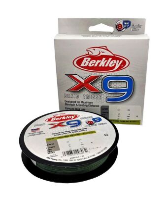 Berkley Plecionka x9 0.20mm 13.6kg 150m Low-Vis Green