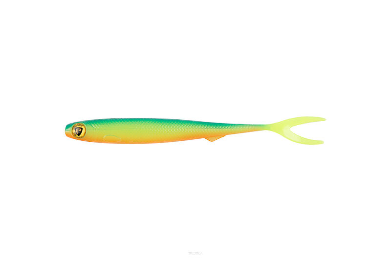 Fox Rage Slick Finesse 16cm UV Blue Back Chartreuse