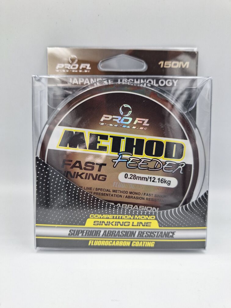 Żyłka FL Pro Method Feeder Fluo Brown 150m /0,28mm