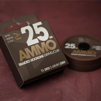 Plecionka One More Cast Ammo Camo Braided Hooklink Gravel/ Clay 25lb - 5