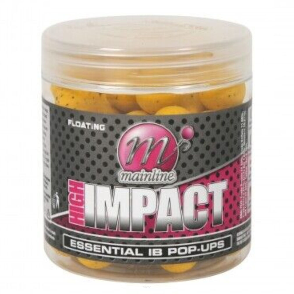 Kulki Mainline High Impact Boilies Pop Ups Essential IB 15mm