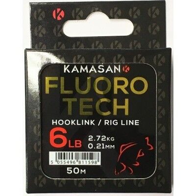 Fluorocarbon Kamasan Fluoro Tech Rig Line 50m/0,19mm