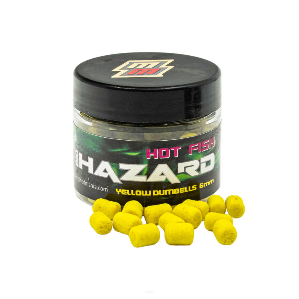 Dumbells Method Mania Hazard Hot Fish Yellow 6mm