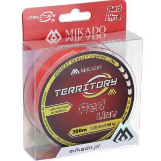 Żyłka Mikado Territory Red 0.35mm/11.90kg/300m - 2