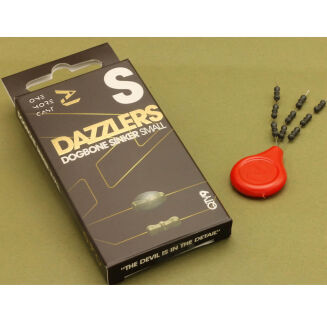Stopery One More Cast Dazzlers Dog Bone Sinkers Small - 2