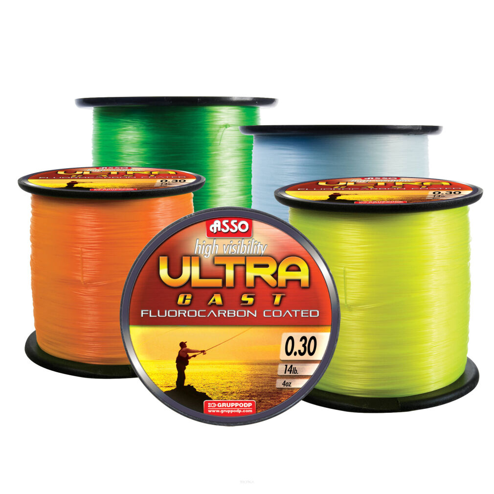Żyłka Asso Ultra Cast Spool Blue-50 Fluo 0,36mm 1000m