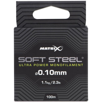 Żyłka Matrix Soft Steel Ultra Power Monofilament 0.10mm 100m - 2