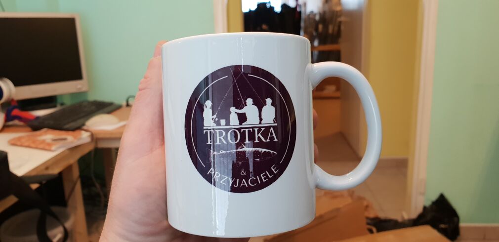 Kubek firmowy z logo - Trotka&Przyjaciele