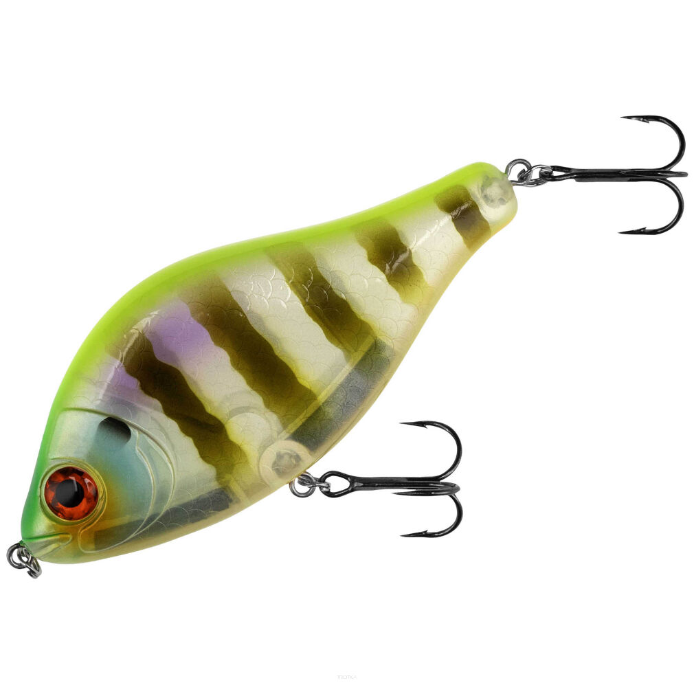 Wobler Mikado Mft Jerk 7cm / Chartreuse Bluegill Suspending
