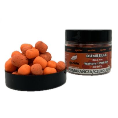 Dumbells RaFish 8-10mm - Pomarańcz-Czekolada