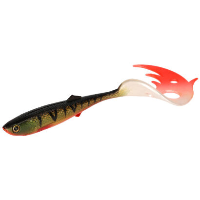 Guma Mikado Sicario Pike Tail 24cm / 67g / Bloody Perch