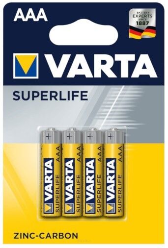 Bateria alkaliczna Varta Superlife -  AAA 4szt.