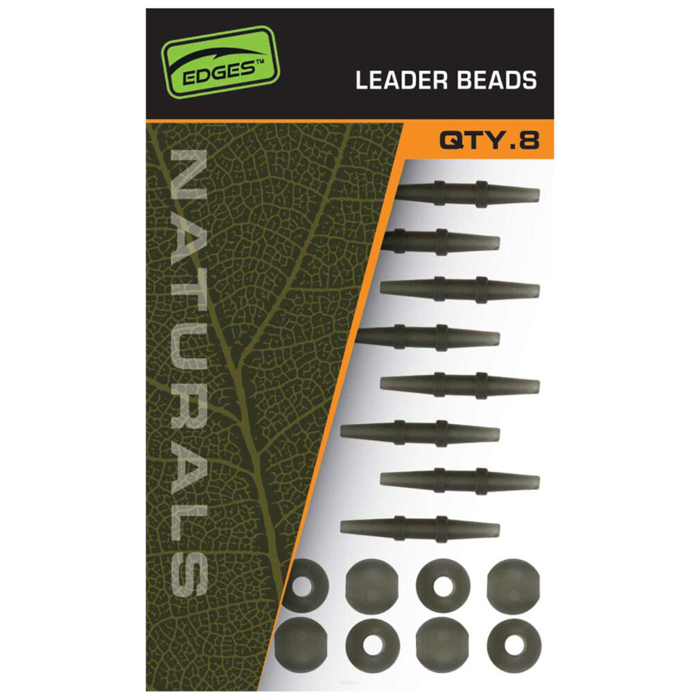 Zestaw Fox Edges Naturals Leader Beads x 8