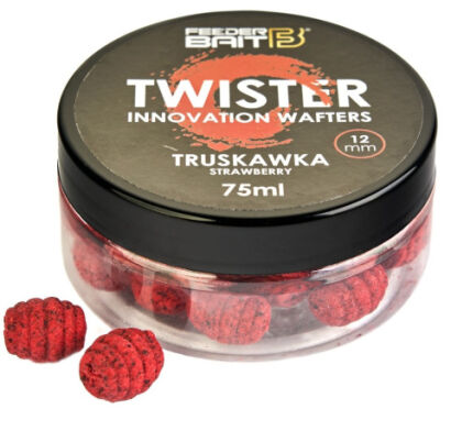 Twister Wafters Feeder Bait 12mm - Truskawka