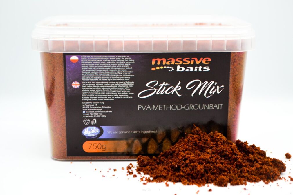 Stick Mix Karpiowy Massive Baits 0,75kg - Bolsena Squid