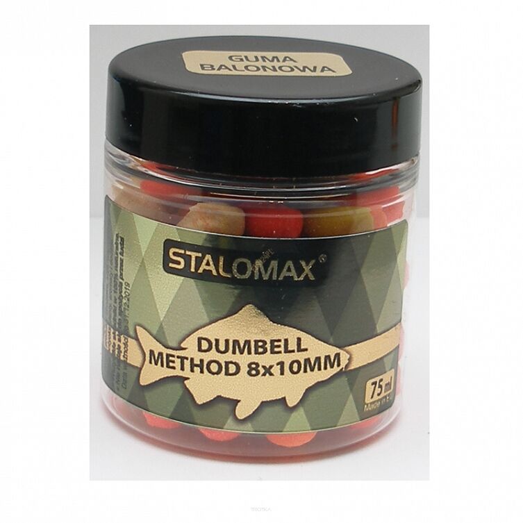 Dumbells Stalomax Method Feeder Fluo 8mm - Kiełbasa
