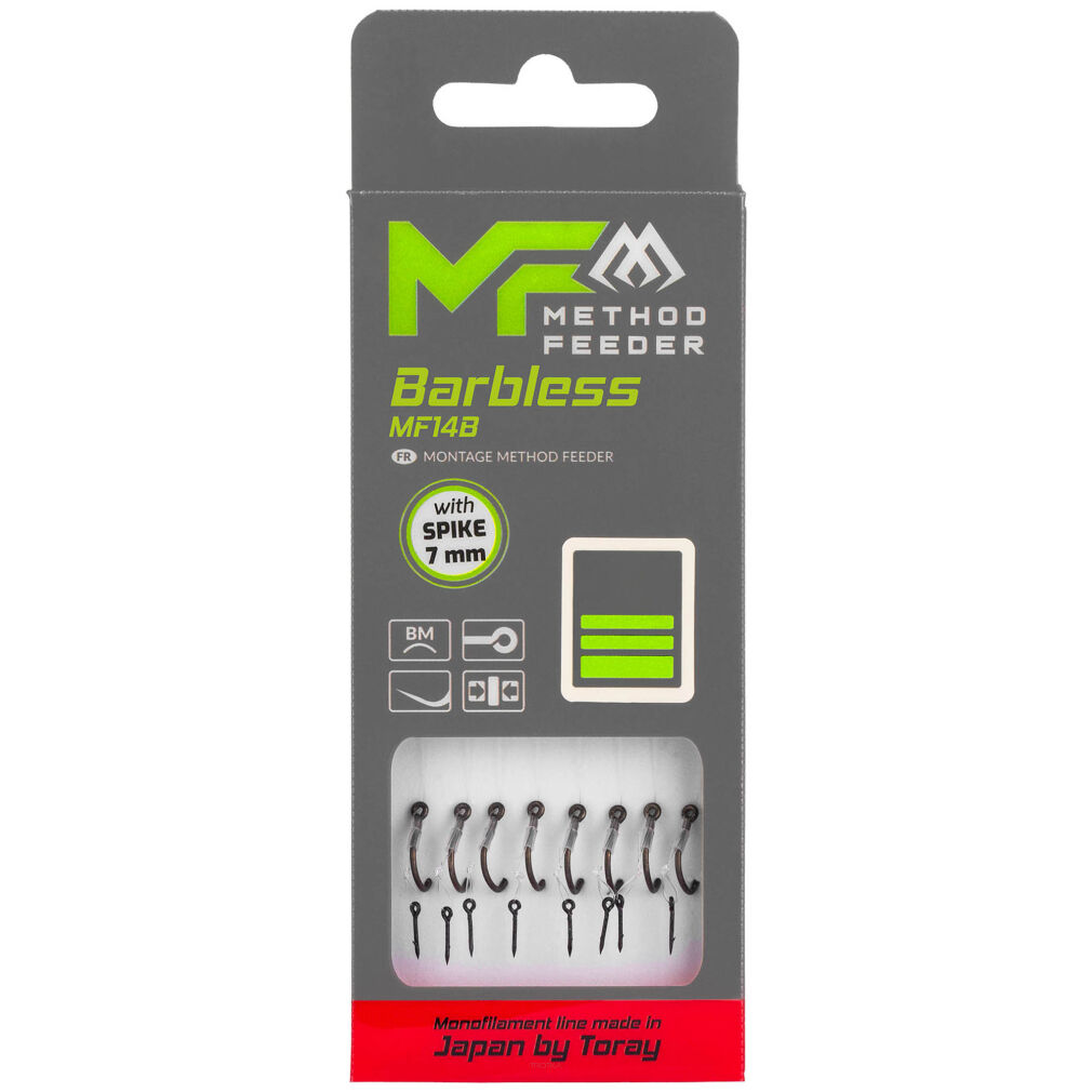 Przypony Mf Mikado Mf14 Z Igłą Bezzadziorowe - 4 / Żyłka: 0.28mm/10cm