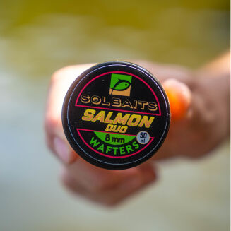 Wafters Solbaits Salmon Duo Orange - Yellow 8mm 50ml - 3