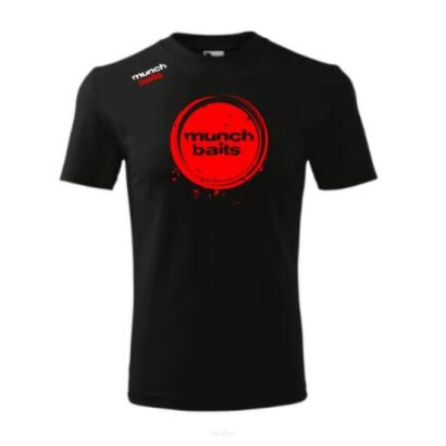 Koszulka, T-shirt Munch Baits męska - czarny, XXL