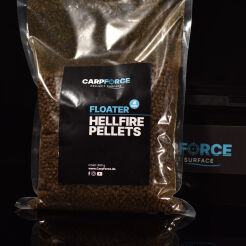 Pellet Karpiowy CarpForce Hellfirepellets Floater 4mm 800g