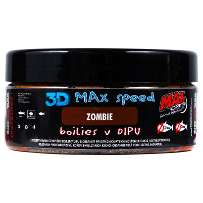 Kulki Haczykowe Max Carp Red W Dipie 3D Zombie-Spice 20mm 250ml