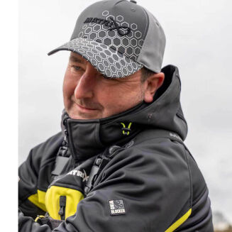 Czapka Matrix Hex Print Baseball Cap  - Grey - 3