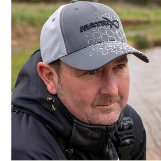 Czapka Matrix Hex Print Baseball Cap  - Grey - 5