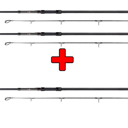 Zestaw Wędek 2+1 Gratis JRC Rova Rod Wersja 10ft / 3.25lb