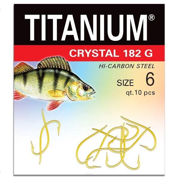 Haczyki Robinson Titanium - Crystal 182G #1