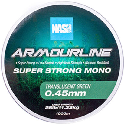 Żyłka Nash Armourline Super Strong Mono Green 25lb/0.45mm 1000m