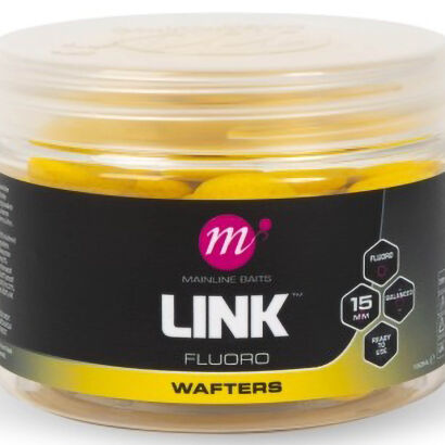 Kulki Mainline Link Fluoro Wafters 13mm Yellow