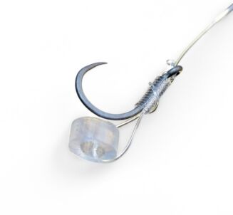 Przypony Bison Fishing 5szt 50cm z gumka Barbless - #10 - 2