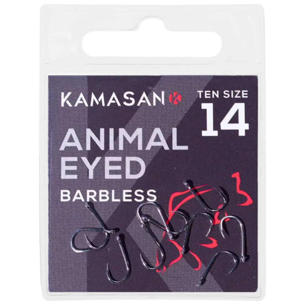 Haczyki Kamasan Animal Eyed Barbless - 8