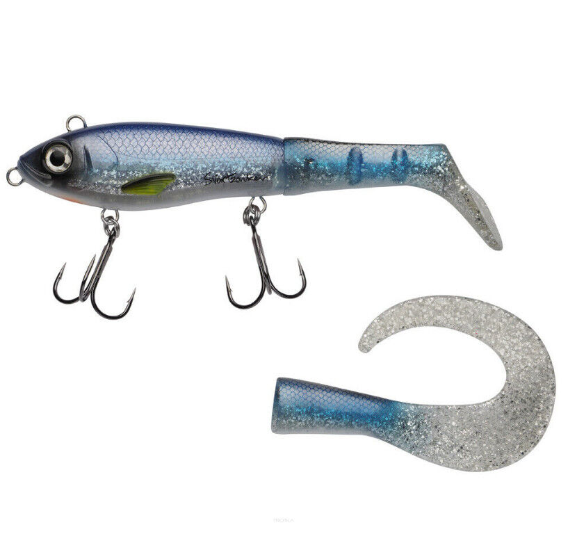 Wobler Abu Garcia Svartzonker McHybrid 20cm 100g Blue Silver