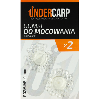 Gumki do mocowania przynęt 4 mm