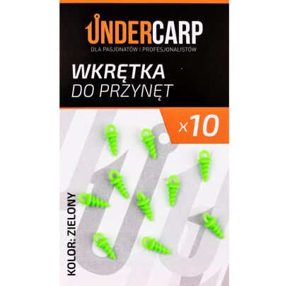 Wkrętka do przynęt - zielony