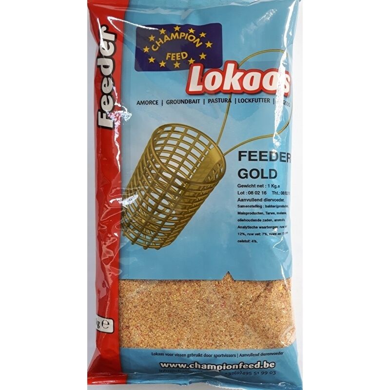 Zanęta Lokaas Champion Feed Feeder 1kg - Gold