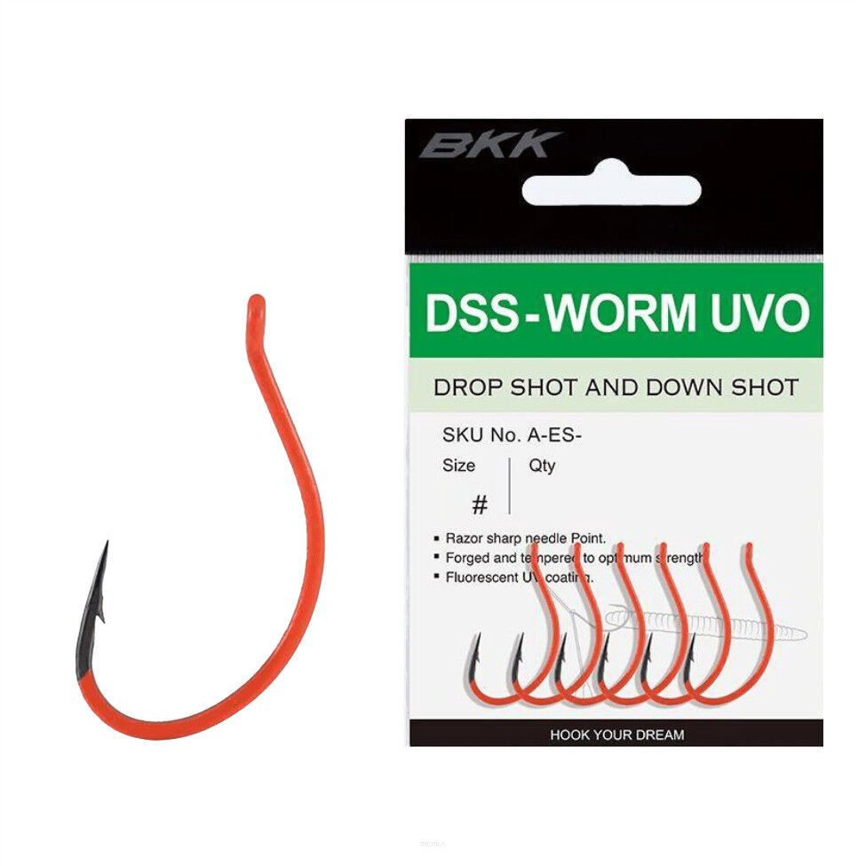 BKK DSS-Worm UVO rozm.1 op. 6szt. Haki