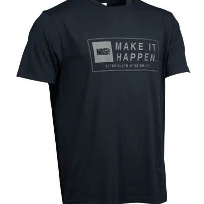 Koszulka Nash Make It Happen Coordinates T Shirt Black - XXL