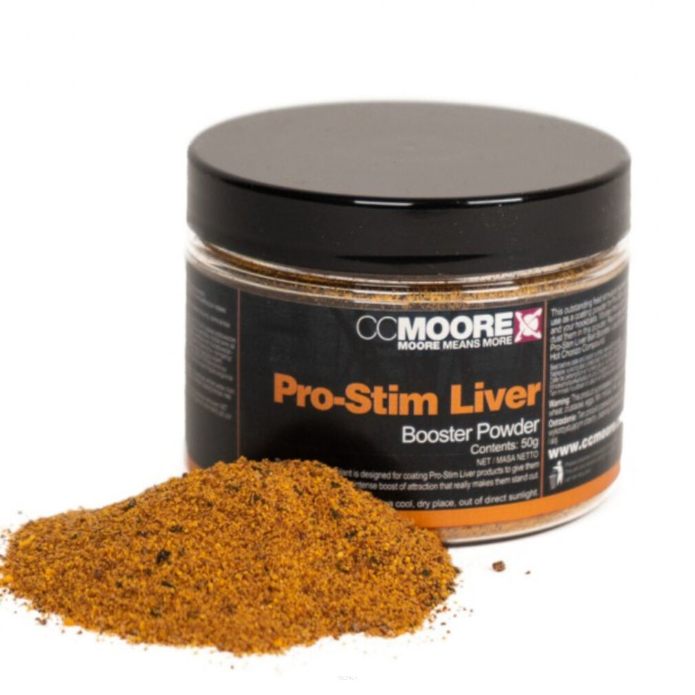 Puder CC Moore Pro-Stim Liver Bait Booster Powder 250g