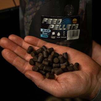 Pellet Solbaits Feed Black 9mm 800g - 3