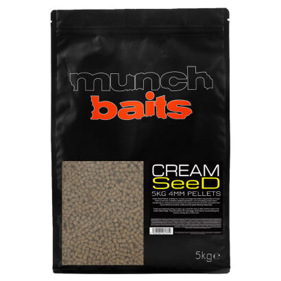 Pellet zanętowy Munch Baits 4mm - Cream Seed 5kg