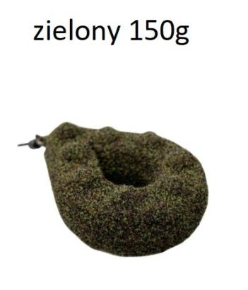 Ciężarek karpiowy Misiek - Grippa 150g - Zielony