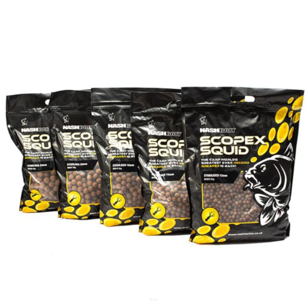 Kulki Nash Scopex Squid Boilies Stabilised 15mm 5kg